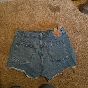Levi's Classic Blue Jean Shorts